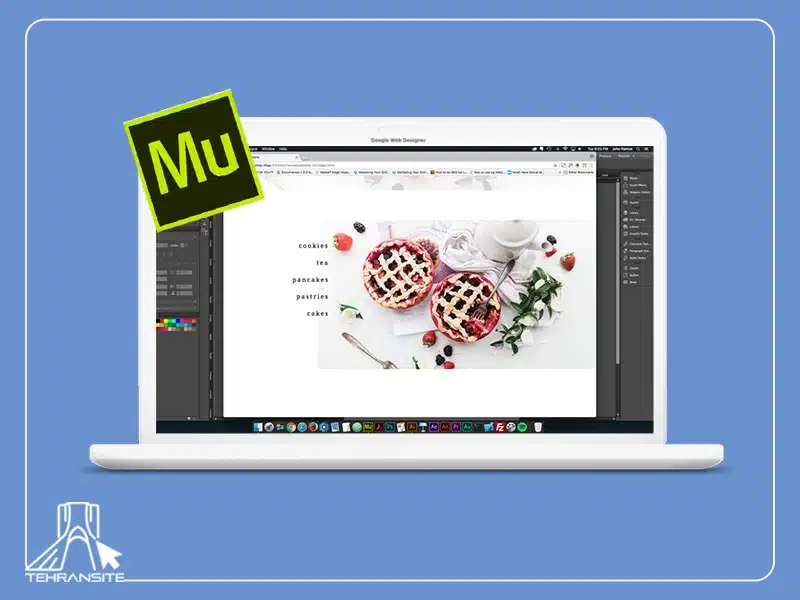 نرم افزار Adobe Muse