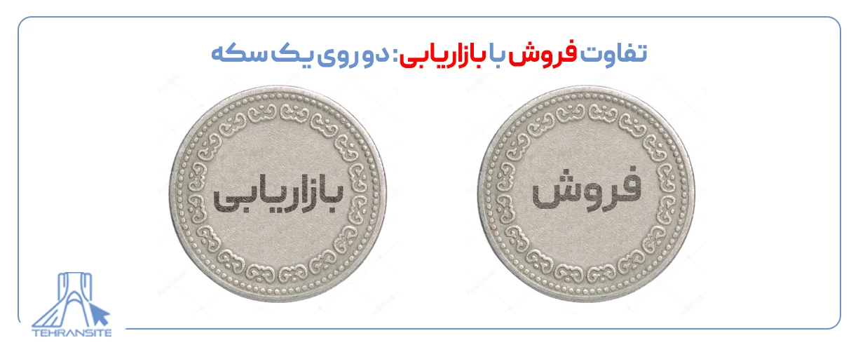 تفاوت فروش با بازاریابی